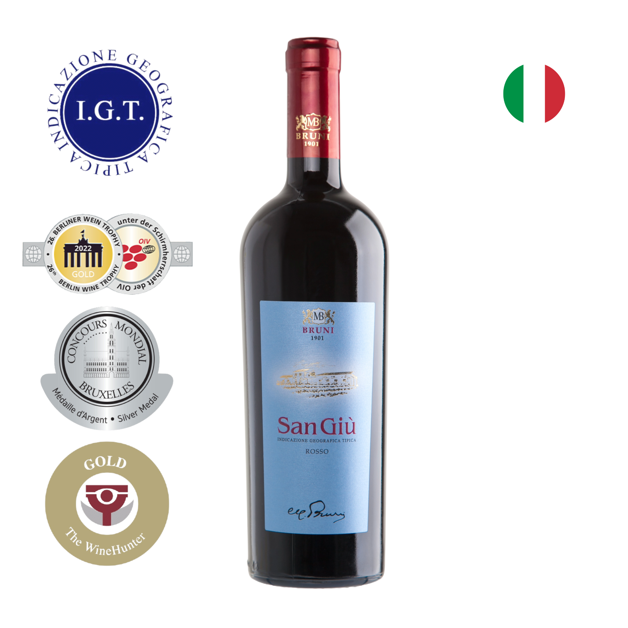Cantine Bruni Vinho IGT Calabria Rosso San Giù 2022