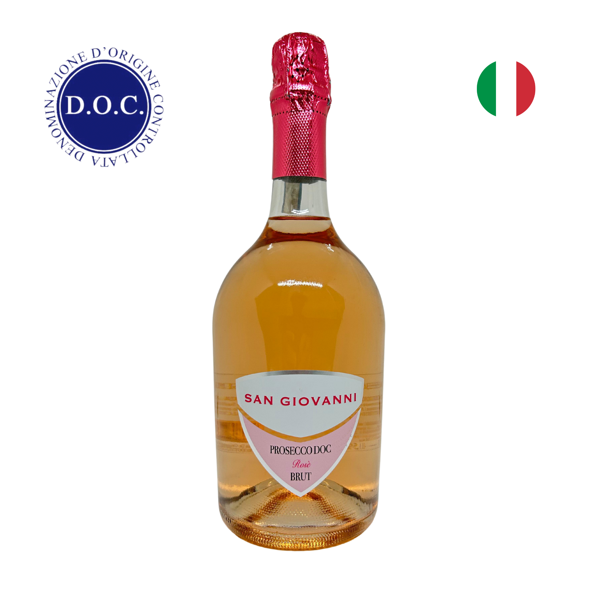 San Giovanni Espumante Prosecco DOC Rosè Brut Millesimato