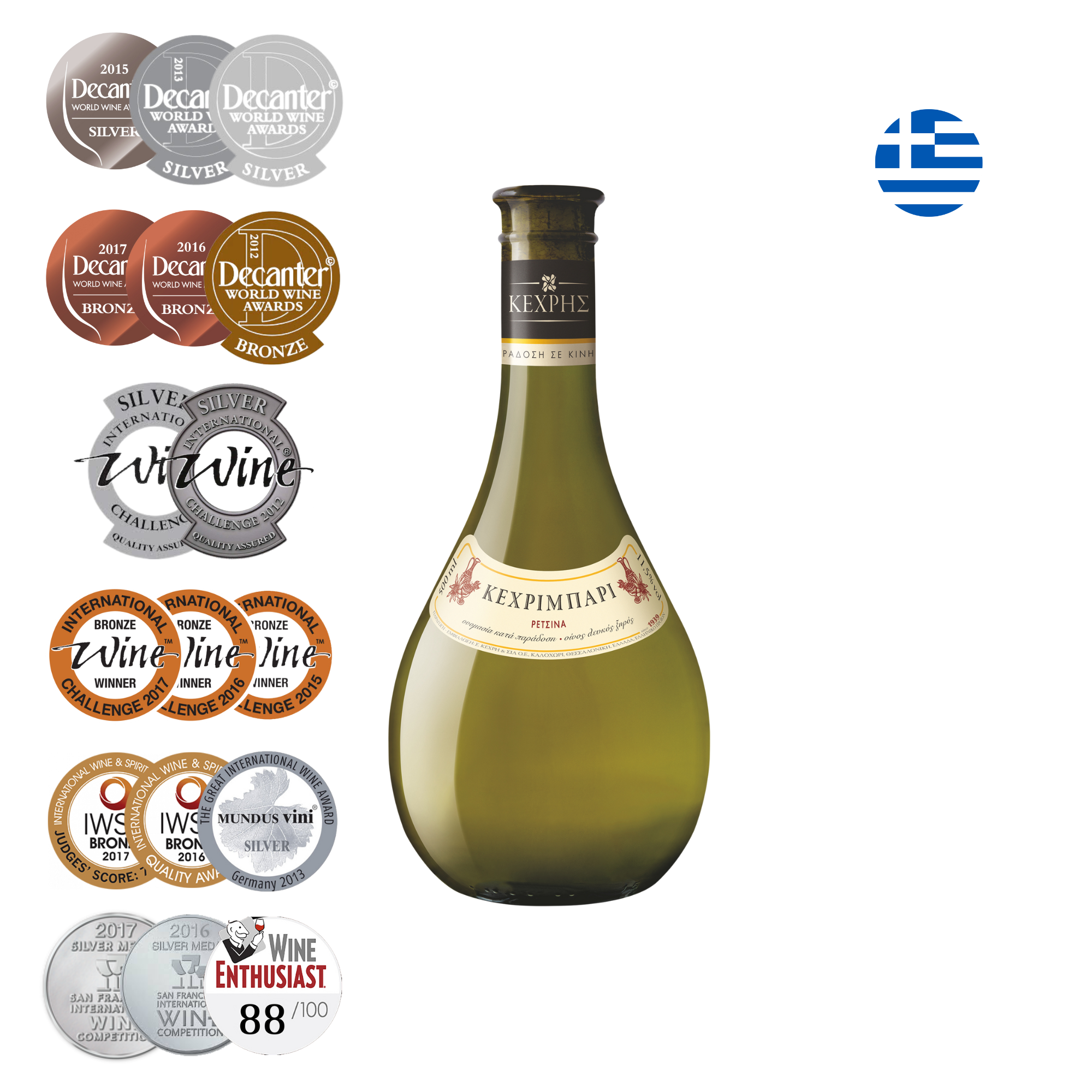 Kechris Vinho Kechribari Retsina