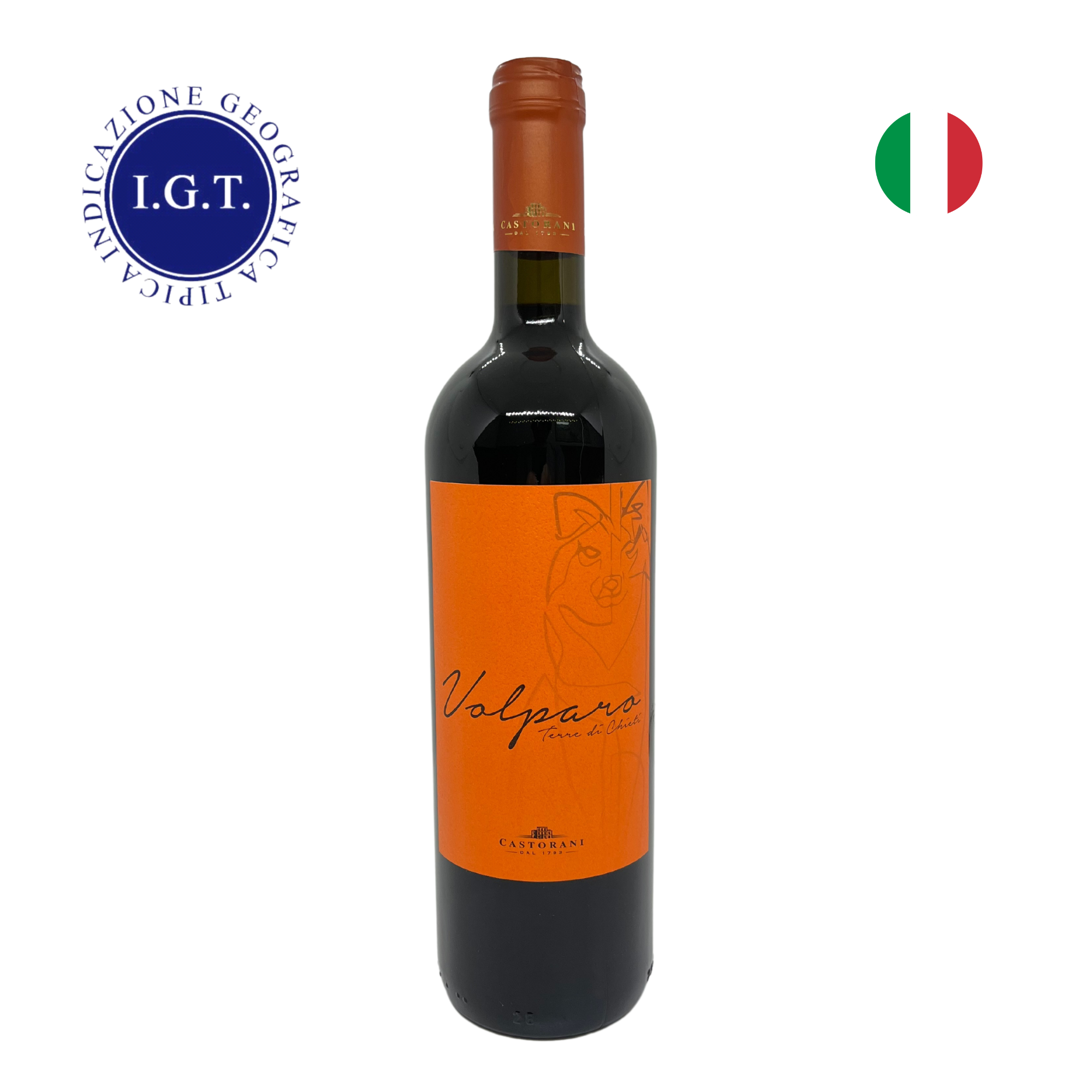 Castorani Vinho Volparo Rosso Terre di Chieti IGT