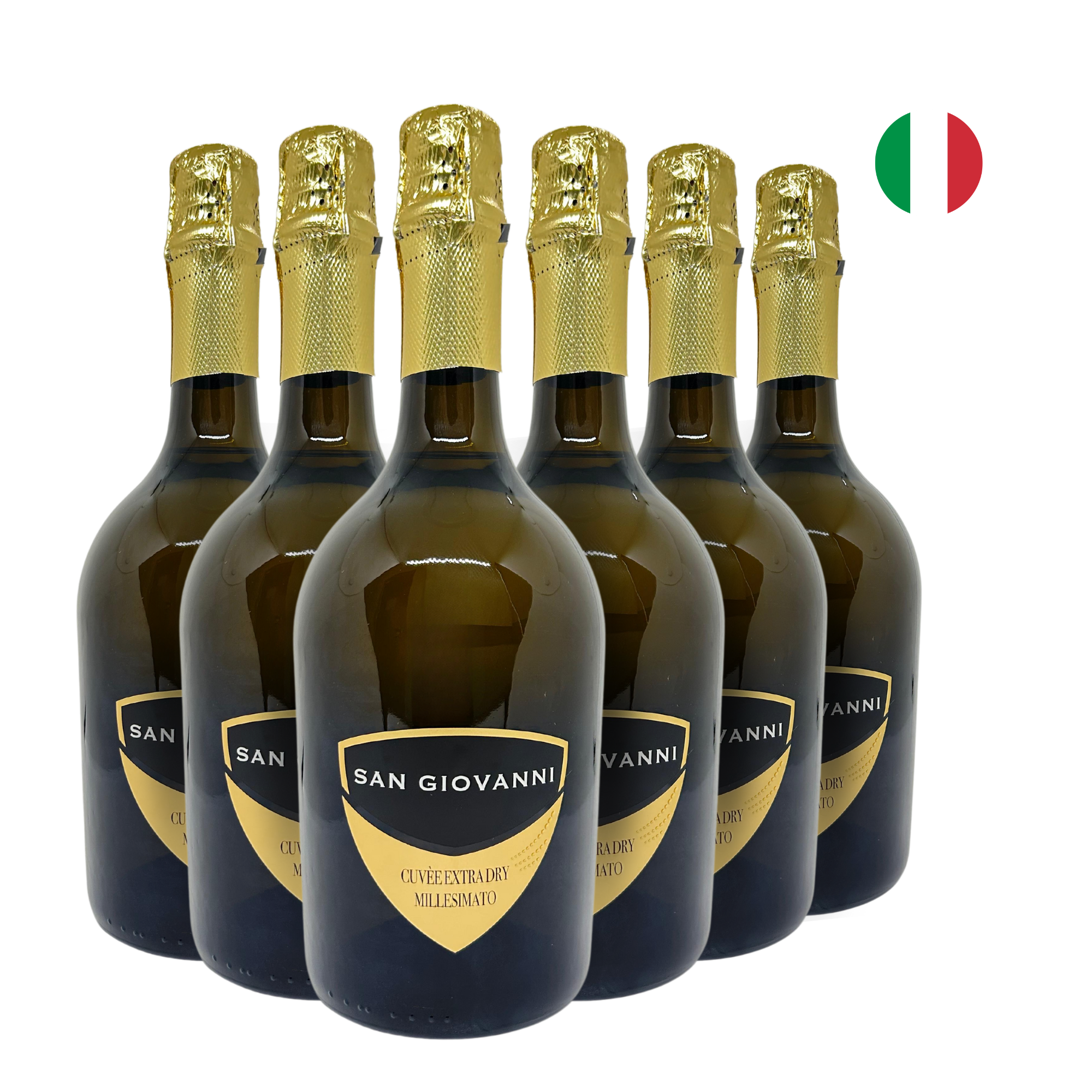 Kit 6 San Giovanni Espumante Cuvée Extra Dry Millesimato